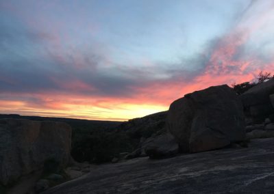 Enchanted Rock Sunset